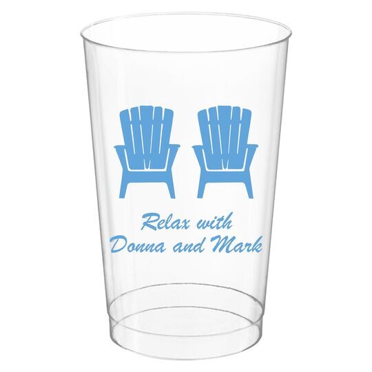 Adirondack Chairs Clear Plastic Cups
